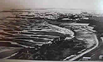 The harbour of Delago Bay. Date unknown but notice the masts of the sailing ships
